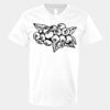 V-Neck Heavy Cotton 100% T-Shirt Thumbnail