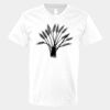 V-Neck Heavy Cotton 100% T-Shirt Thumbnail