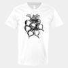 V-Neck Heavy Cotton 100% T-Shirt Thumbnail