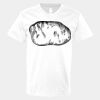 V-Neck Heavy Cotton 100% T-Shirt Thumbnail