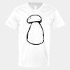 V-Neck Heavy Cotton 100% T-Shirt Thumbnail