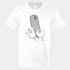 V-Neck Heavy Cotton 100% T-Shirt Thumbnail