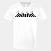 V-Neck Heavy Cotton 100% T-Shirt Thumbnail