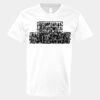 V-Neck Heavy Cotton 100% T-Shirt Thumbnail