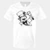 V-Neck Heavy Cotton 100% T-Shirt Thumbnail