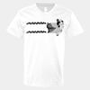 V-Neck Heavy Cotton 100% T-Shirt Thumbnail