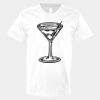 V-Neck Heavy Cotton 100% T-Shirt Thumbnail