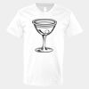 V-Neck Heavy Cotton 100% T-Shirt Thumbnail