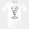 V-Neck Heavy Cotton 100% T-Shirt Thumbnail