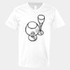 V-Neck Heavy Cotton 100% T-Shirt Thumbnail