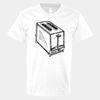 V-Neck Heavy Cotton 100% T-Shirt Thumbnail