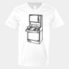 V-Neck Heavy Cotton 100% T-Shirt Thumbnail