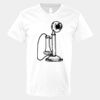 V-Neck Heavy Cotton 100% T-Shirt Thumbnail