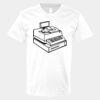 V-Neck Heavy Cotton 100% T-Shirt Thumbnail
