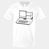V-Neck Heavy Cotton 100% T-Shirt Thumbnail