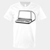 V-Neck Heavy Cotton 100% T-Shirt Thumbnail