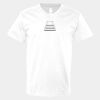 V-Neck Heavy Cotton 100% T-Shirt Thumbnail