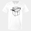 V-Neck Heavy Cotton 100% T-Shirt Thumbnail