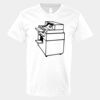 V-Neck Heavy Cotton 100% T-Shirt Thumbnail