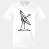 V-Neck Heavy Cotton 100% T-Shirt Thumbnail