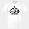 V-Neck Heavy Cotton 100% T-Shirt Thumbnail
