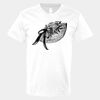 V-Neck Heavy Cotton 100% T-Shirt Thumbnail
