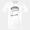 V-Neck Heavy Cotton 100% T-Shirt Thumbnail