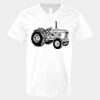 V-Neck Heavy Cotton 100% T-Shirt Thumbnail
