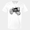 V-Neck Heavy Cotton 100% T-Shirt Thumbnail