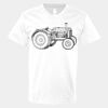 V-Neck Heavy Cotton 100% T-Shirt Thumbnail