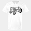 V-Neck Heavy Cotton 100% T-Shirt Thumbnail
