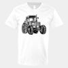 V-Neck Heavy Cotton 100% T-Shirt Thumbnail