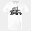 V-Neck Heavy Cotton 100% T-Shirt Thumbnail
