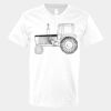 V-Neck Heavy Cotton 100% T-Shirt Thumbnail