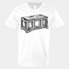 V-Neck Heavy Cotton 100% T-Shirt Thumbnail