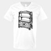 V-Neck Heavy Cotton 100% T-Shirt Thumbnail