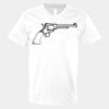 V-Neck Heavy Cotton 100% T-Shirt Thumbnail