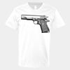 V-Neck Heavy Cotton 100% T-Shirt Thumbnail
