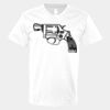 V-Neck Heavy Cotton 100% T-Shirt Thumbnail