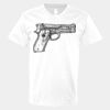 V-Neck Heavy Cotton 100% T-Shirt Thumbnail