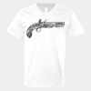 V-Neck Heavy Cotton 100% T-Shirt Thumbnail