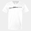 V-Neck Heavy Cotton 100% T-Shirt Thumbnail
