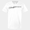 V-Neck Heavy Cotton 100% T-Shirt Thumbnail