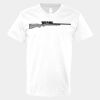 V-Neck Heavy Cotton 100% T-Shirt Thumbnail