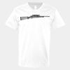 V-Neck Heavy Cotton 100% T-Shirt Thumbnail