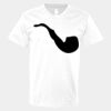 V-Neck Heavy Cotton 100% T-Shirt Thumbnail