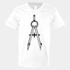 V-Neck Heavy Cotton 100% T-Shirt Thumbnail