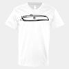 V-Neck Heavy Cotton 100% T-Shirt Thumbnail