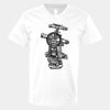 V-Neck Heavy Cotton 100% T-Shirt Thumbnail