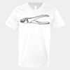 V-Neck Heavy Cotton 100% T-Shirt Thumbnail